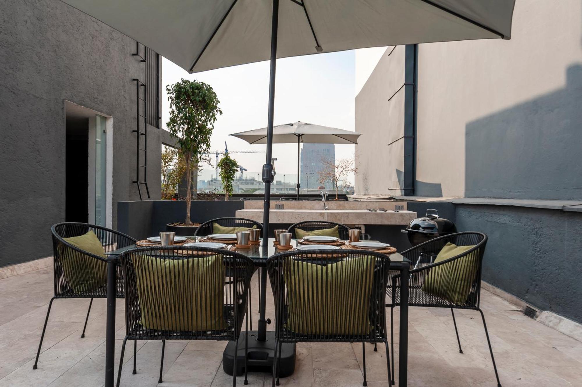 الشقق الفندقية مدينة مكسيكوفي  The Corner Condesa المظهر الخارجي الصورة